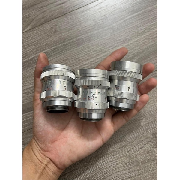 Ống kính máy quay Meoptar 20/1.8, 40/1.8, 80/2.8