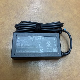 Sạc laptop HP 65W chân kim xanh nhỏ, chính hãng - tặng kèm dây nguồn
