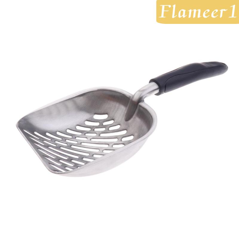 Xẻng Xúc Đất Lớn Bằng Nhôm Bền Với Xẻng Sâu Cho Mèo Cưng [Flameameer1]