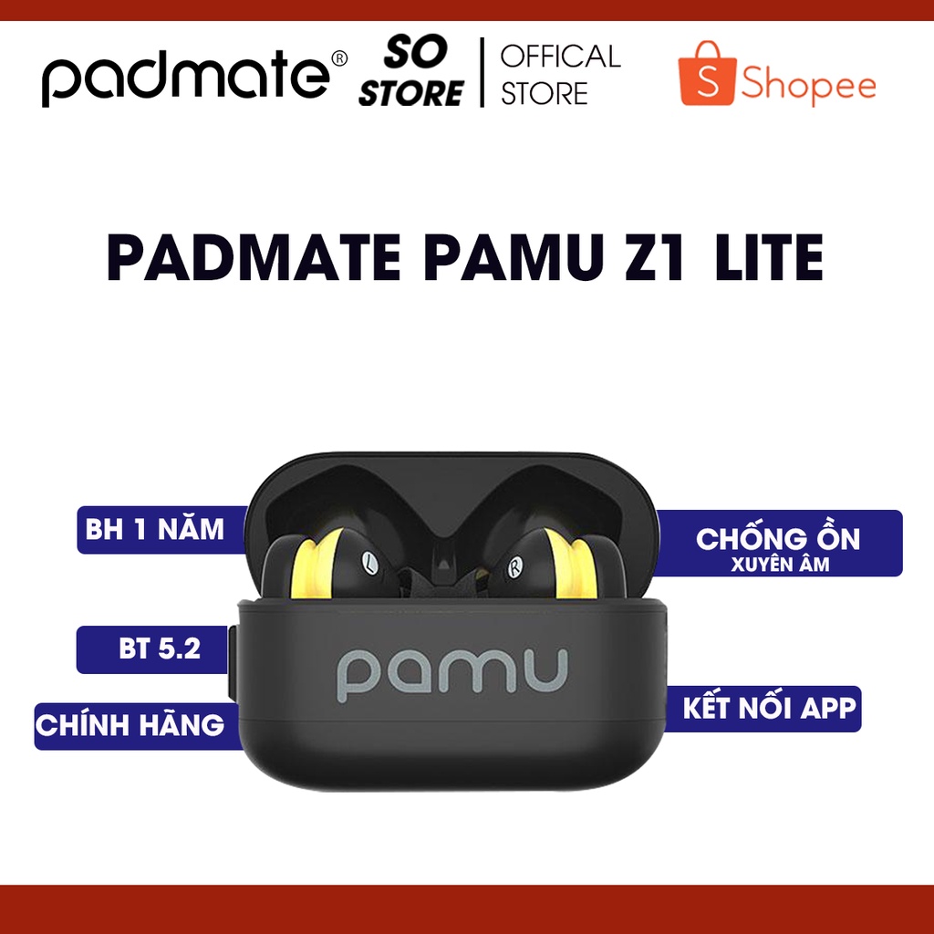 Tai nghe Bluetooth Padmate Pamu Z1 Lite