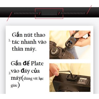 Dây đeo máy ảnh Quick Release.