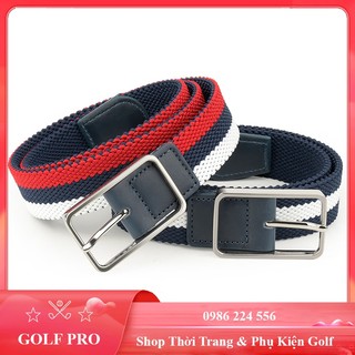 Thắt lưng chun golf nam cao cấp dây lưng thể thao dài 3.5 x 105cm GOLF PRO TL001