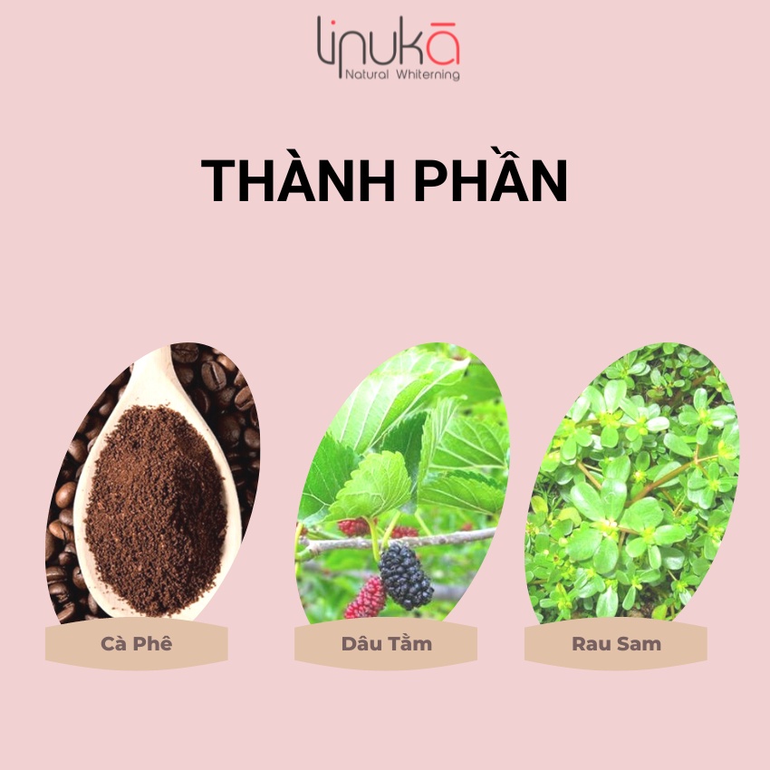 Tẩy tế bào chết body toàn thân trắng da kết hợp kem dưỡng trắng body LINUKA 350g