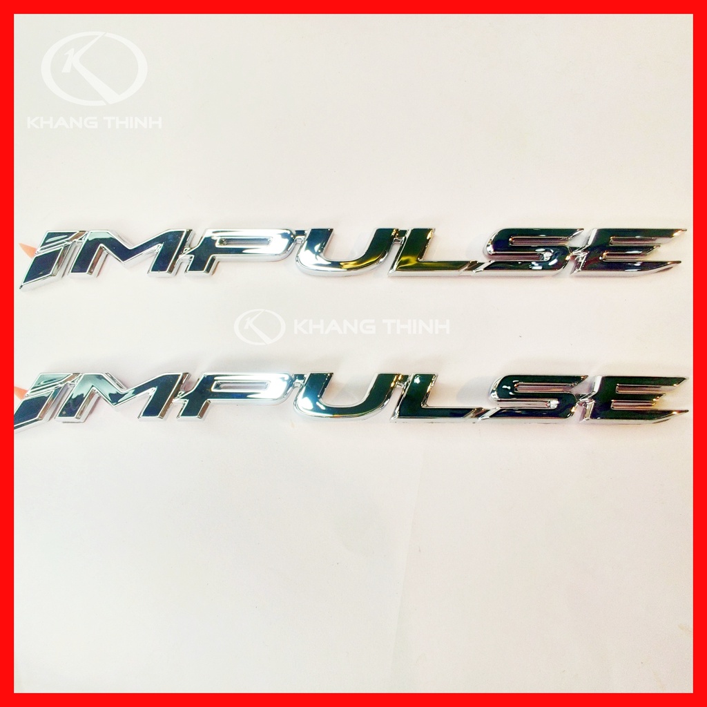 Tem chữ Suzuki Impulse - Hàng Chính Hãng