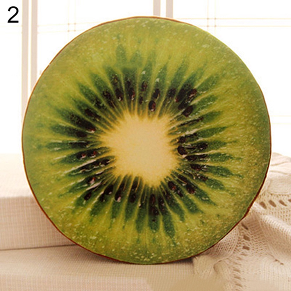 Gối Đệm Tròn Mềm Mại Hình Trái Cây Dễ Thương