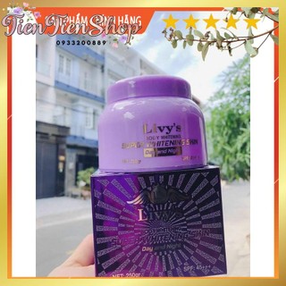 Kem Body trắng da thái lan Livy tím 250g