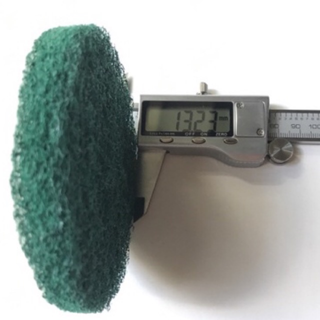 Bánh cước sợi rối đánh bóng 100mm tự dính grit 120 dày 13mm