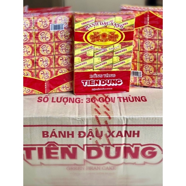Đậu xanh Rồng Vàng Tiên Dung 1 gói 36 hộp