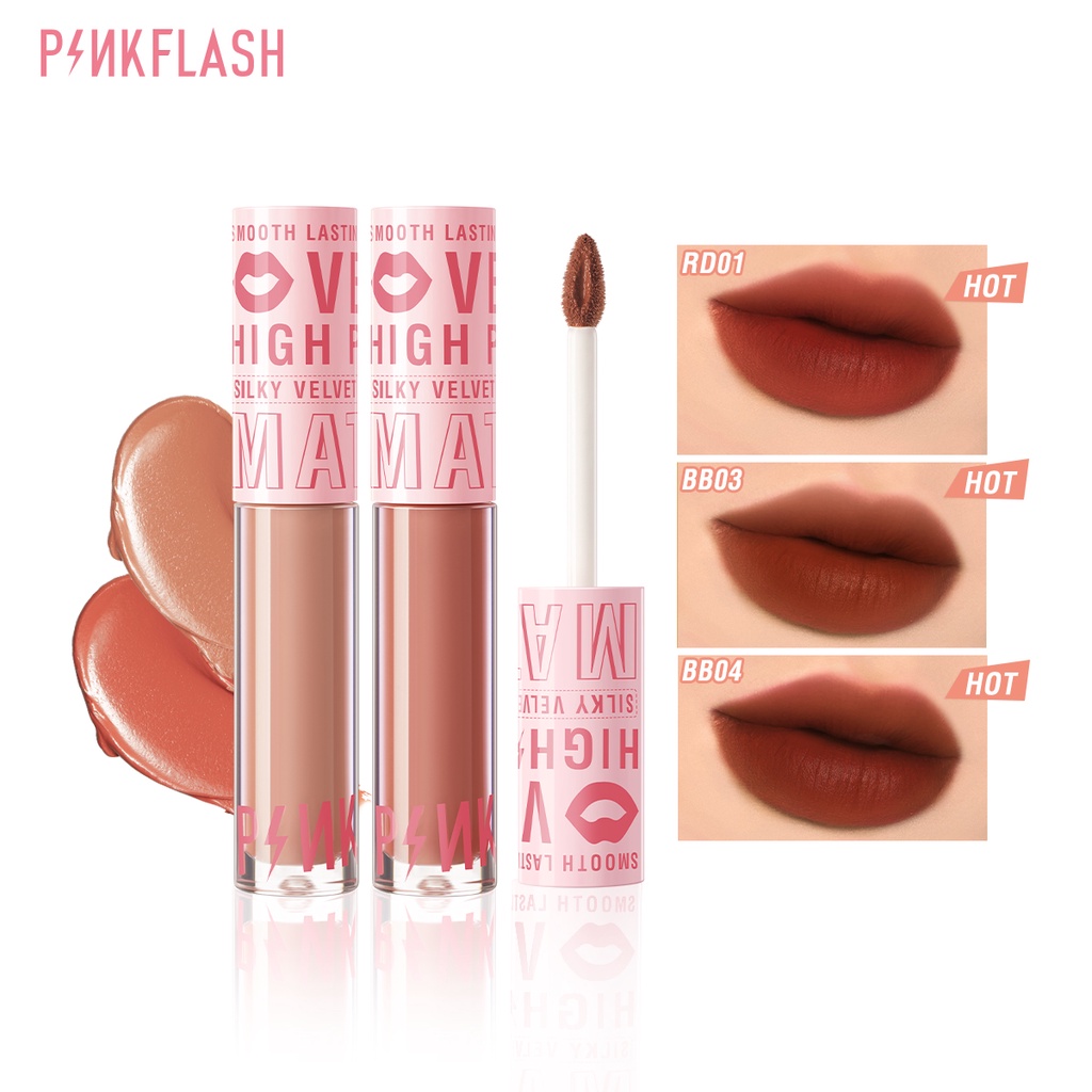 Son môi nhung lì PINKFLASH 30g lâu trôi