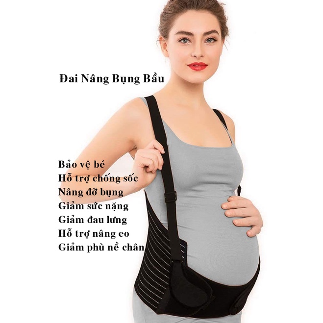 Đai Nâng Đỡ Bụng Bầu Trước Sinh Chống Đau Lưng, 4 Mùa Thoáng Khí, 4 Giai Đoạn Thai Kỳ DD304