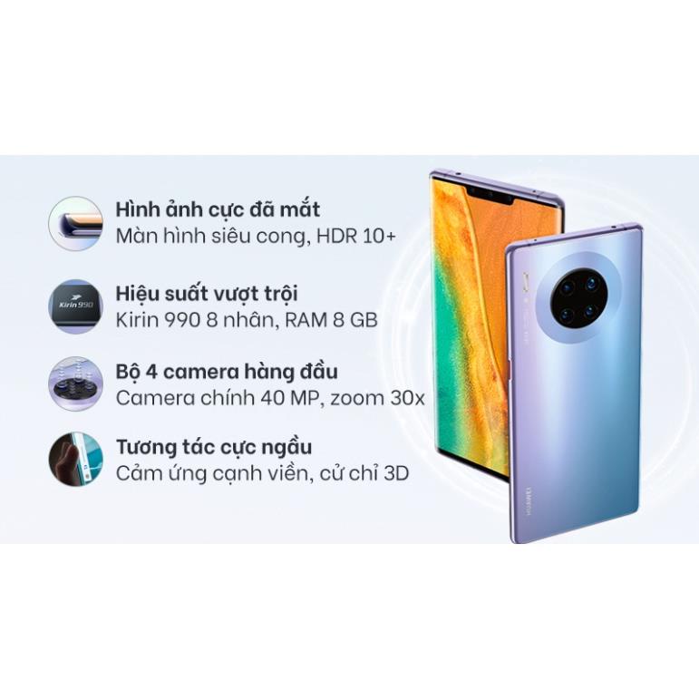 [Ưu đãi lớn] Điện thoại Huawei Mate 30 Pro (8GB/256GB) - Nguyên Seal Bảo Hành 1 Đổi 1 | BigBuy360 - bigbuy360.vn