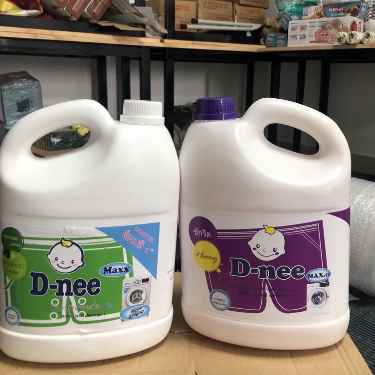 Nước Giặt Xả Dnee Max 3600ml Công Nghệ Thái Lan, Nước Giặt Xả Dùng Cho Cả Người Lớn Và Em Bé, Hương Thơm Dịu Nhẹ