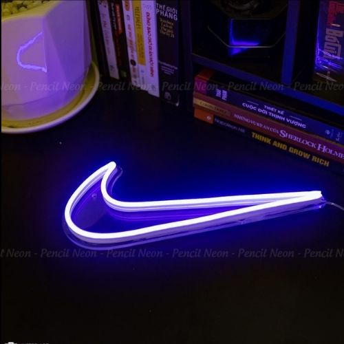 Đèn Led logo Nike | trang trí phòng ngủ, decor góc làm việc - Pencil Neon Sign