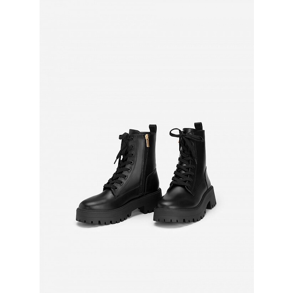 Vascara ALL-DAY COMFORT COMBAT GIÀY BOOT CỔ CAO - BOT 0924 - MÀU ĐEN