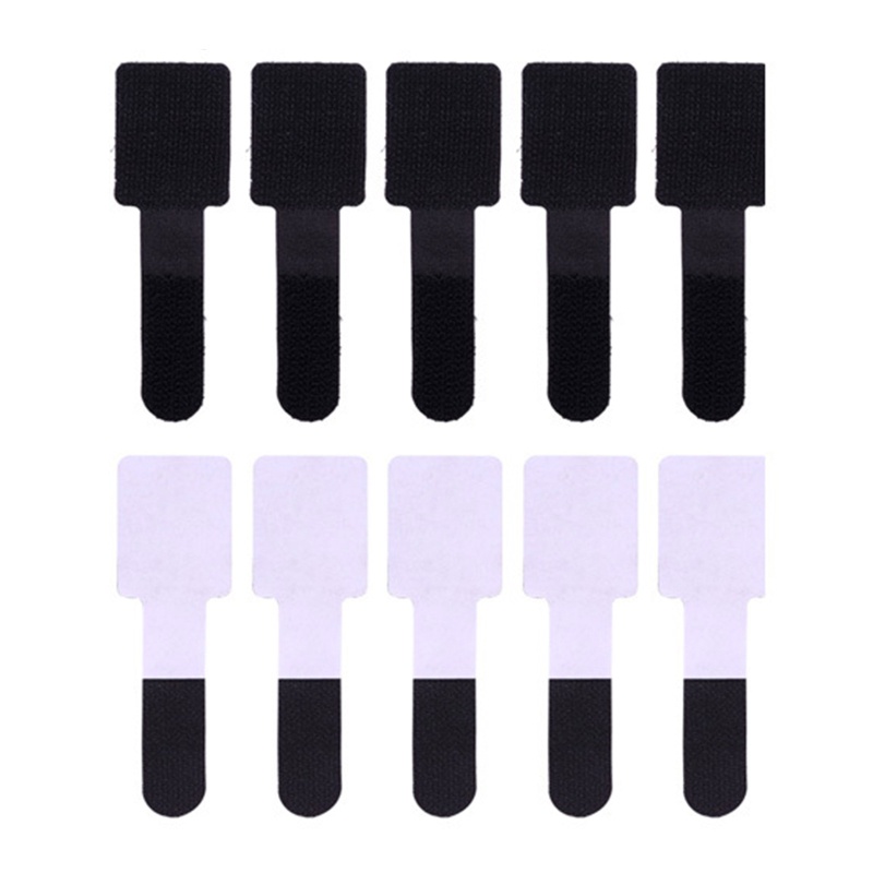 Set 10 Giá Đỡ Dây Cáp Dán Tường Tiện Lợi