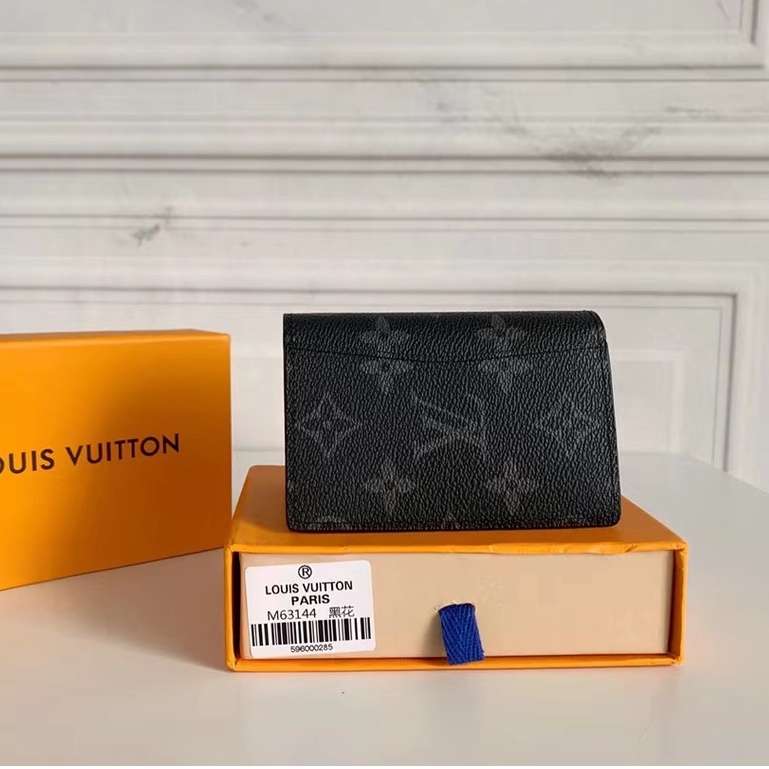 Sẵn sàng giao hàng Chủ thẻ mới của Louis Vuitton LV dành cho nam có hộp M63144