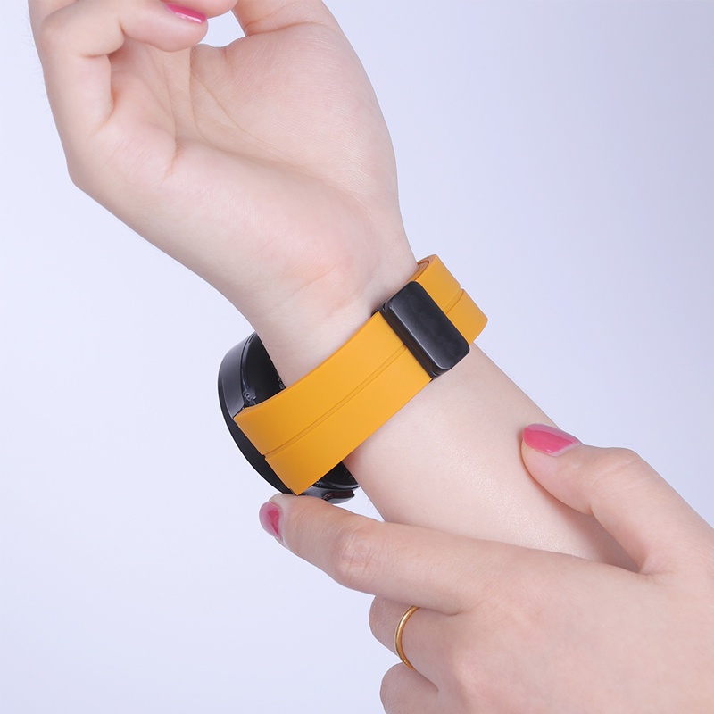 Dây đeo silicon khóa nam châm Samsung Galaxy Watch 6,Watch 5,Watch 4