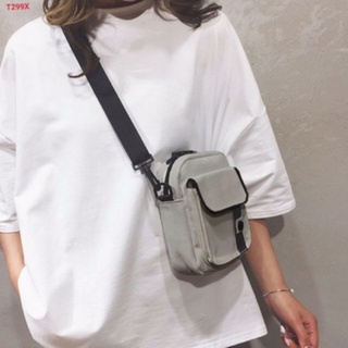 Túi đeo chéo nam phong cách kiểu mới, đựng điện thoại vật dụng nhỏ gọn chất vải kaki bố