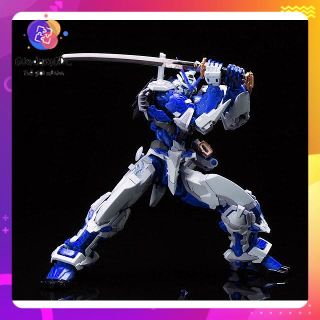 Mô Hình Lắp Ráp Gundam HiRM High Resolution MG Astray Blue Frame MJH ( Tặng Đế Base)