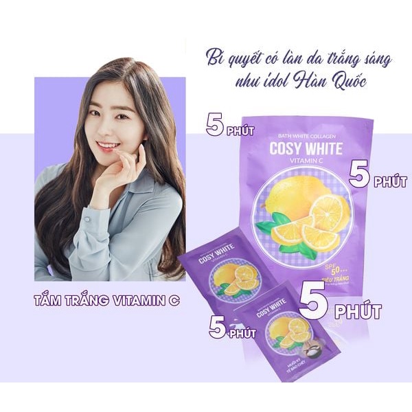 Tắm trắng da nhanh body Cosy white C