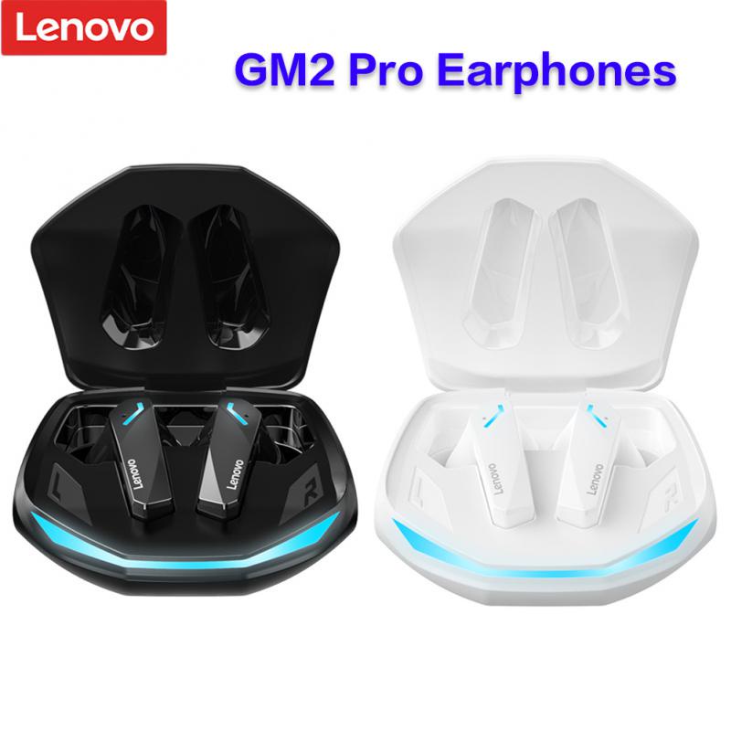 Tai nghe chơi game không dây ETRONIK Lenovo GM2 Pro Bluetooth 5.3 Độ trễ thấp &lt;65ms, Tai nghe chơi game chế độ kép HD Calling có Mic