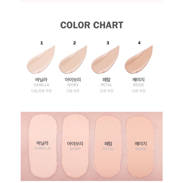 Set Phấn Nước Espoir Protailor Be Velvet Cover Cushion