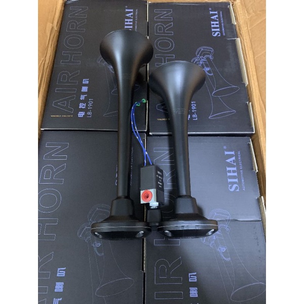 Còi hơi 2 loa cao cấp Sihai 24V