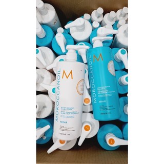 DẦU GỘI XẢ MOROCCANOIL REPAIR PHỤC HỒI TÓC HƯ TỔN 250ml, 500ml, 1000ml