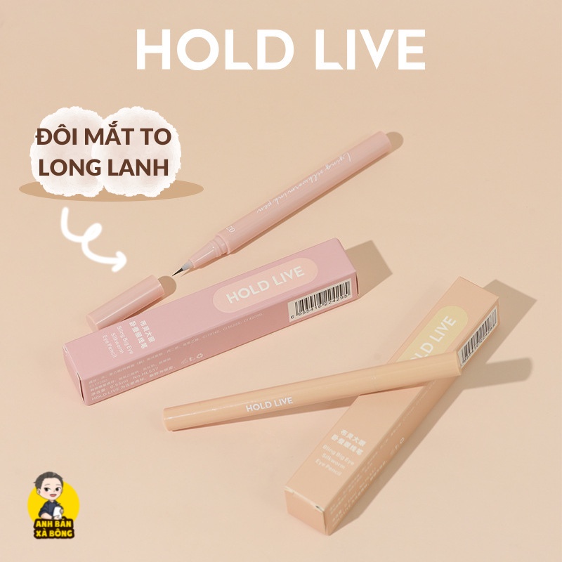 Bút Kẻ Bọng Mắt HOLD LIVE Bling Big Eye Silkworm Eye Pencil HL537