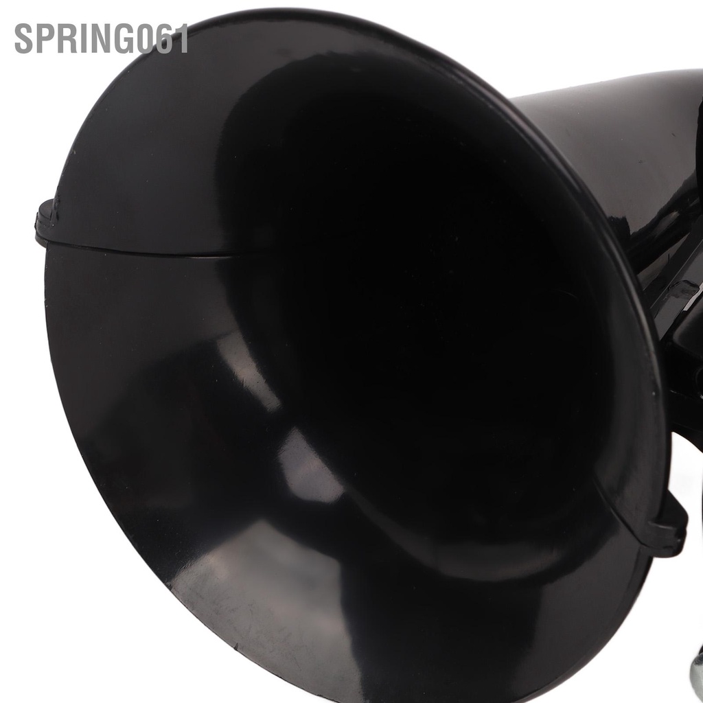 [Hàng Sẵn]   Còi không khí cong 135dB DC 12V 24V Xi lanh uốn điện Super Loud Bộ kèn hơi cho xe tải【Spring061】