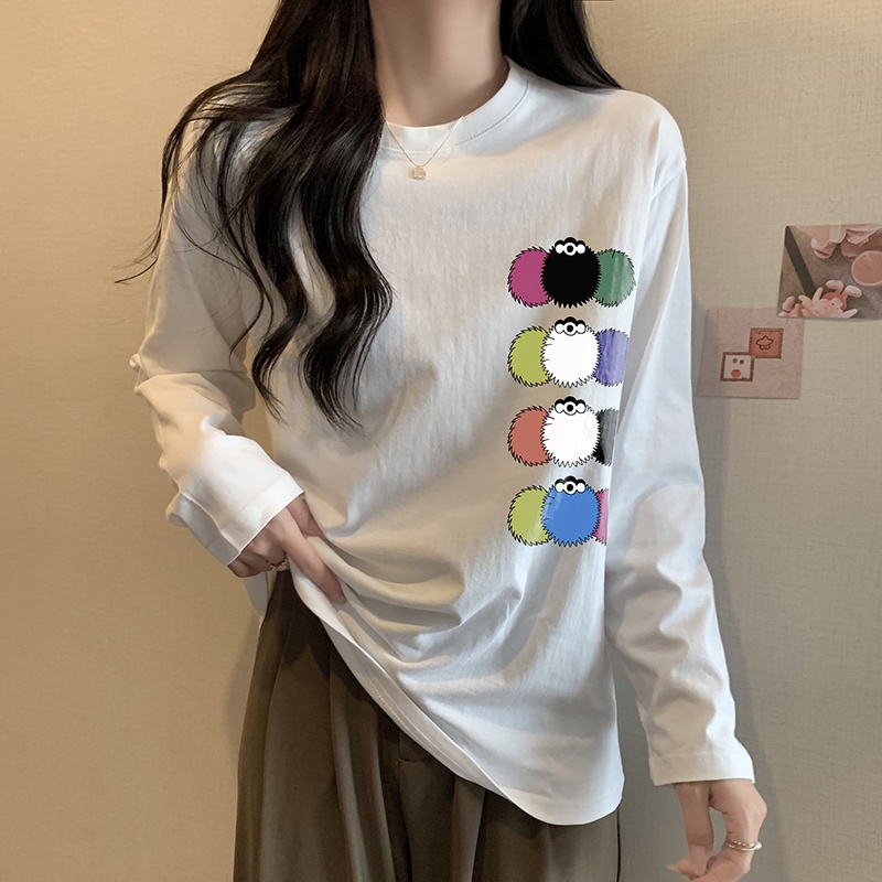 NRVP Áo Thun Nữ Dài Tay Thời Trang Hàn Quốc 2023