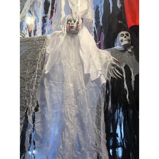 Đồ trang trí rèm ma treo tường Halloween lễ hội