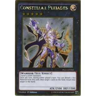Yugioh - Thẻ bài Constellar Pleiades - PGL3-EN066 - Gold Rare 1st Edition