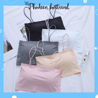 Áo Bra Đúc Su Trơn Quây 2 Dây Siêu Xinh 8881