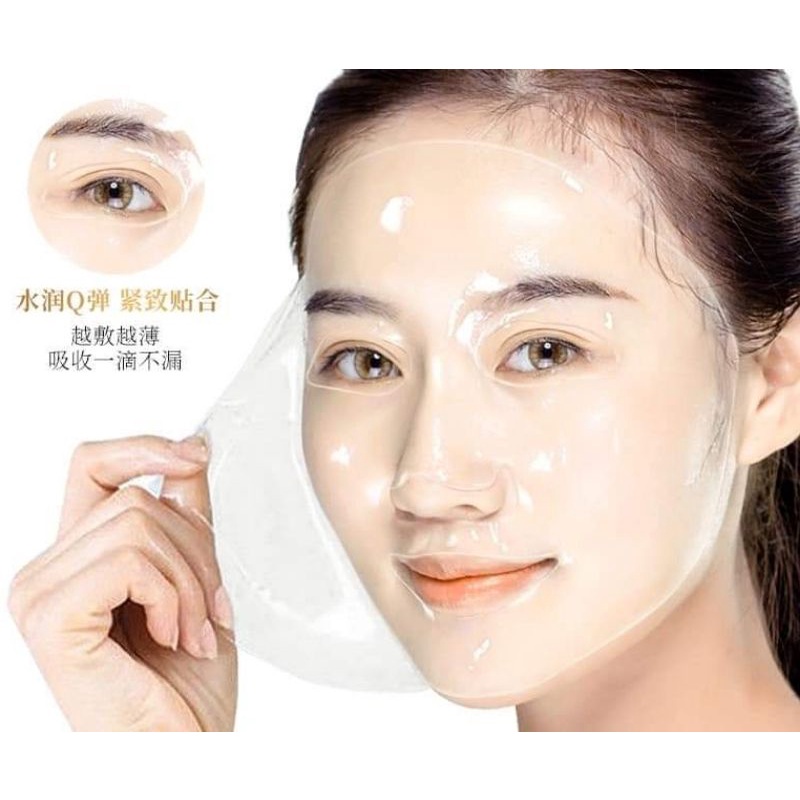 Mặt nạ Thủy Tinh Vàng Bioaqua 24k Golden Luxury Collagen Lady Facial Mask 28g