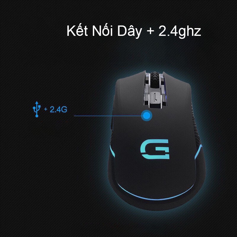 Chuột Chơi Game Không Dây - DELL MS420D 2 Chế Độ Tùy Chỉnh