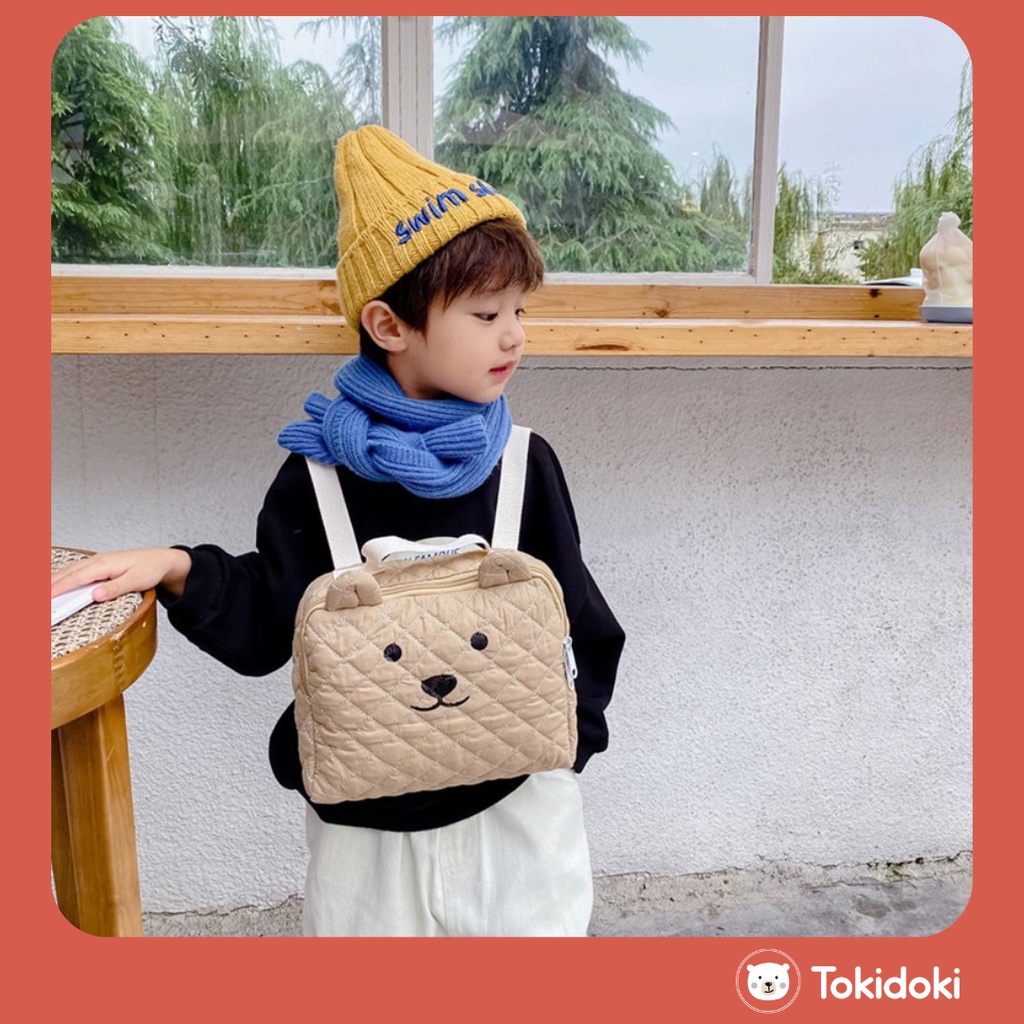 Balo quitling Gấu chữ nhật nhỏ Tokidoki
