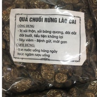 Chuối hột rừng ngâm rượu hàng phơi khô tự nhiên