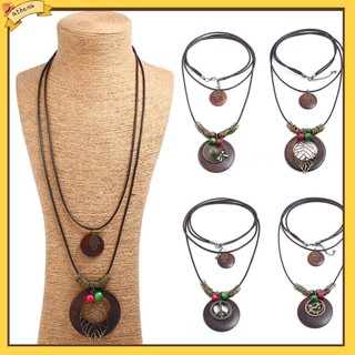 Dây chuyền hình lá hình rồng thiết kế vintage thời trang