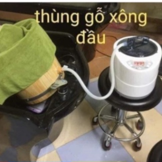 Bộ Xông Đầu ( Máy và chậu xông đầu ) - Dùng SPA -TMV