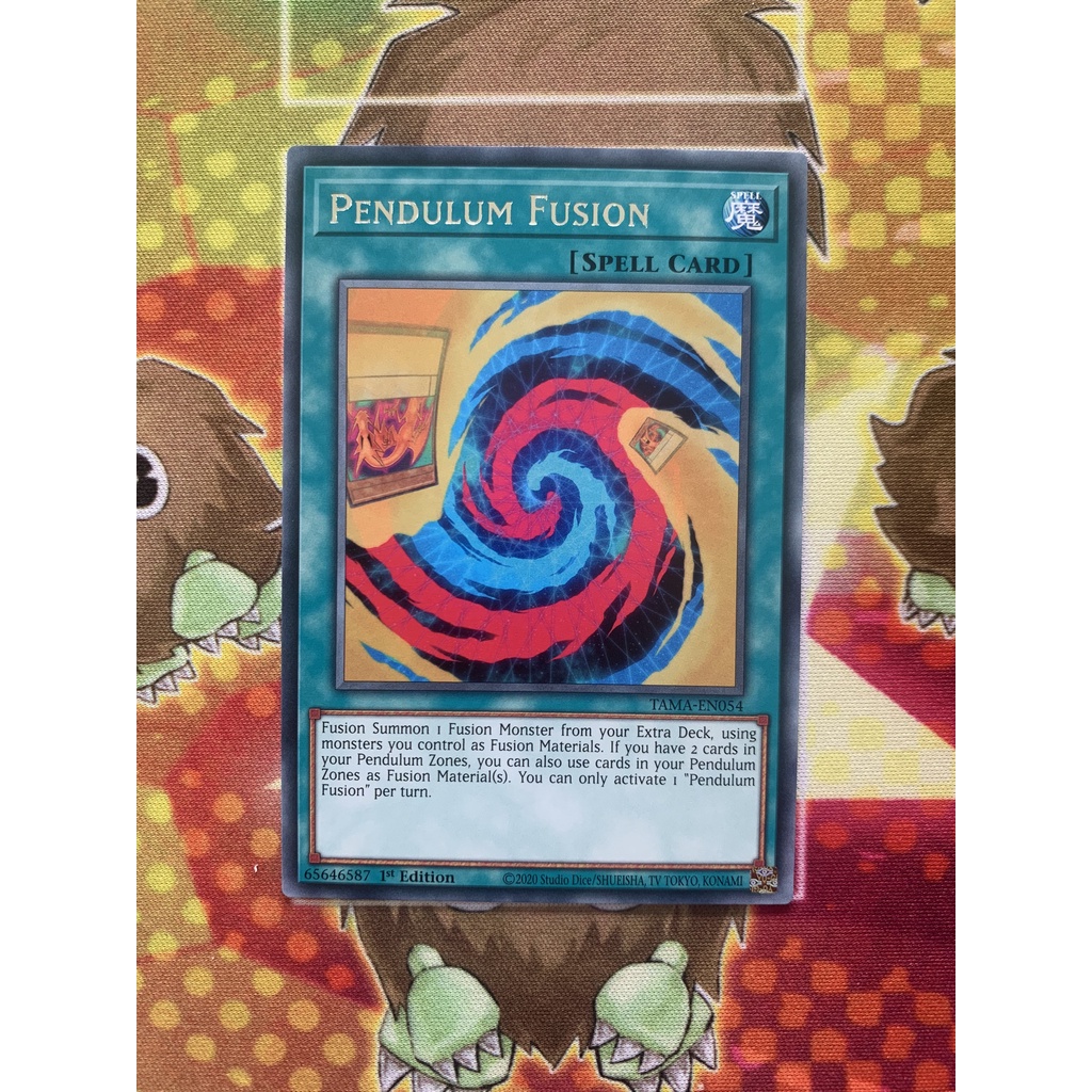 Thẻ Bài Yugioh Spell Pendulum Fusion - TAMA-EN054 - Rare