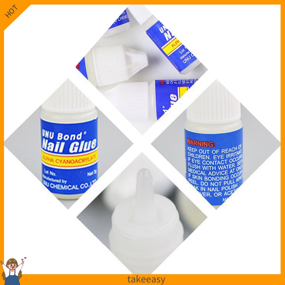 Keo nhựa acrylic gắn móng tay giả/đính đá giả chuyên dụng