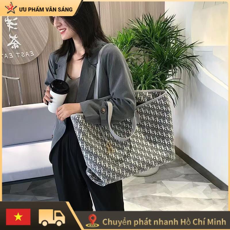 Phong cách mới công suất lớn túi một vai túi Tote túi nách túi lớn