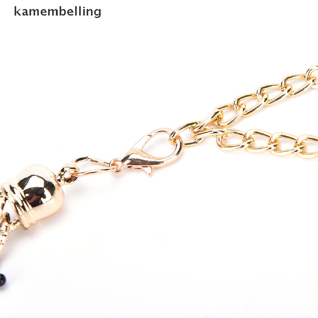 Thắt Lưng Dây Xích Kim Loại Đính Hạt Ngọc Trai Thời Trang Cho Nữ