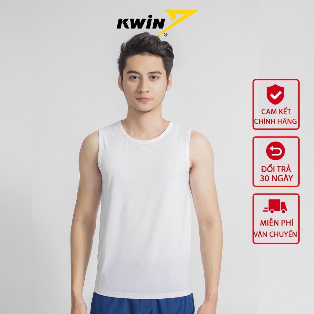 Áo TankTop Nam Kwin Cao Cấp, Áo 3 Lỗ Thể Thao Chất Vải Co Giãn Đa Chiều Mát Lạnh Ngày Hè KTT004S9