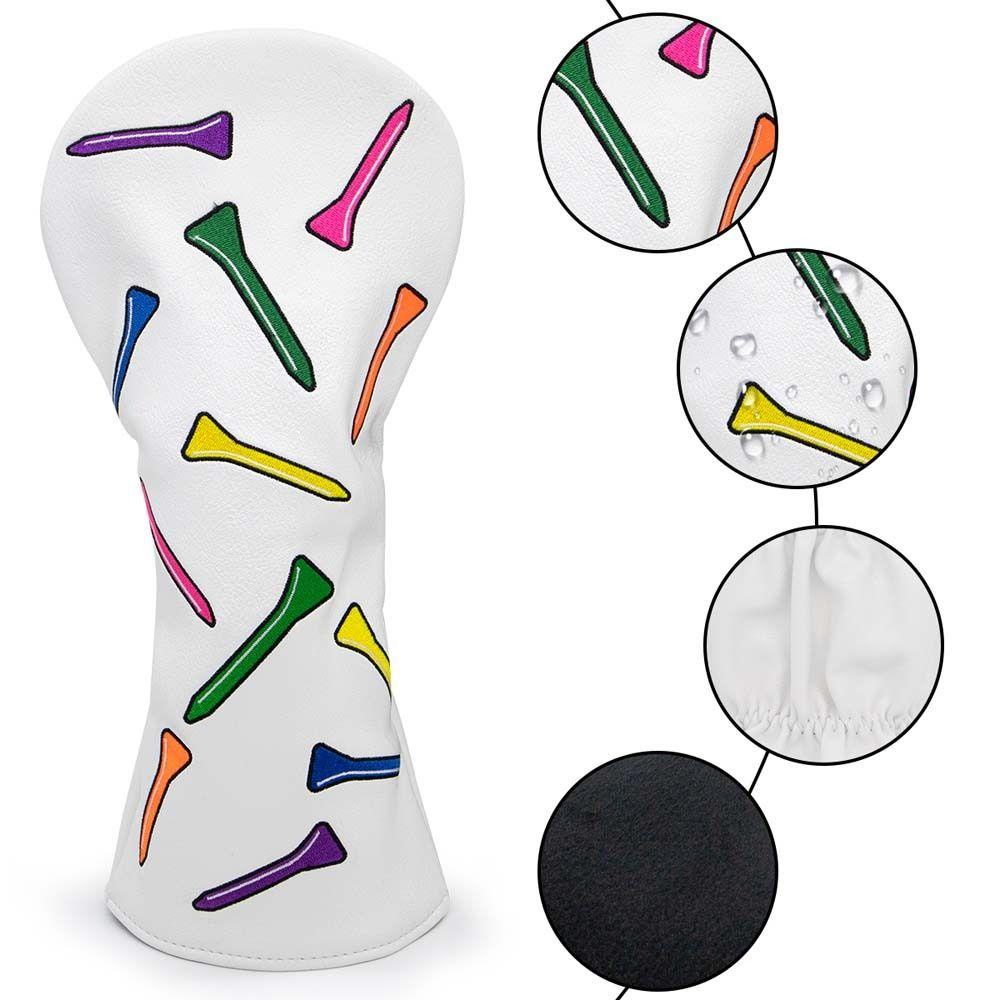 Vỏ Bọc Đầu Gậy Đánh Golf Bằng Da PU Chất Lượng Cao