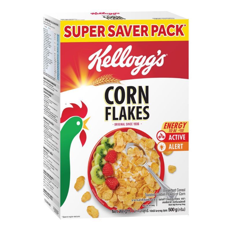 Ngũ Cốc Ăn Sáng Kellogg's Corn Flakes 500g Thái lan