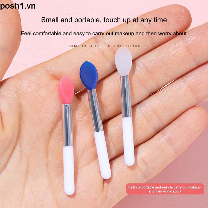 💌Cọ Môi Silicon Thoa Son Dưỡng Mặt Nạ Môi Kèm Túi Đựng