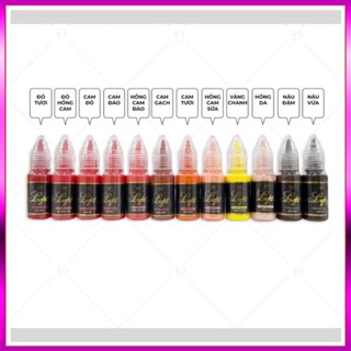 Mực Light Yumi Trần - Mực Phun Xăm Thẩm Mỹ Bám Nhanh Bong Đậm