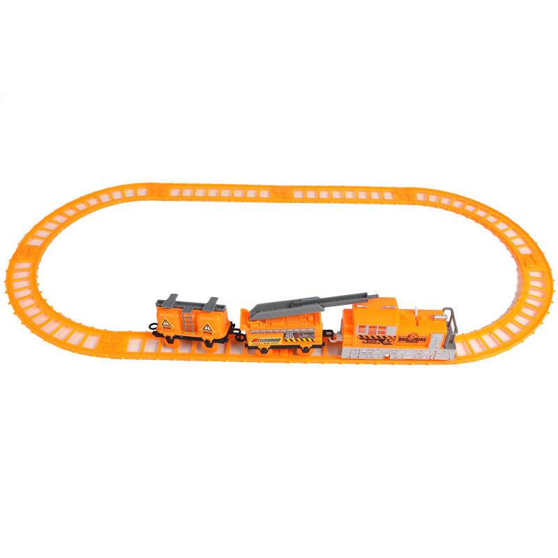 Bộ Đồ Chơi Lắp Ráp Đường Ray Xe Lửa Hoạt Hình Sáng Tạo Dành Cho Bé